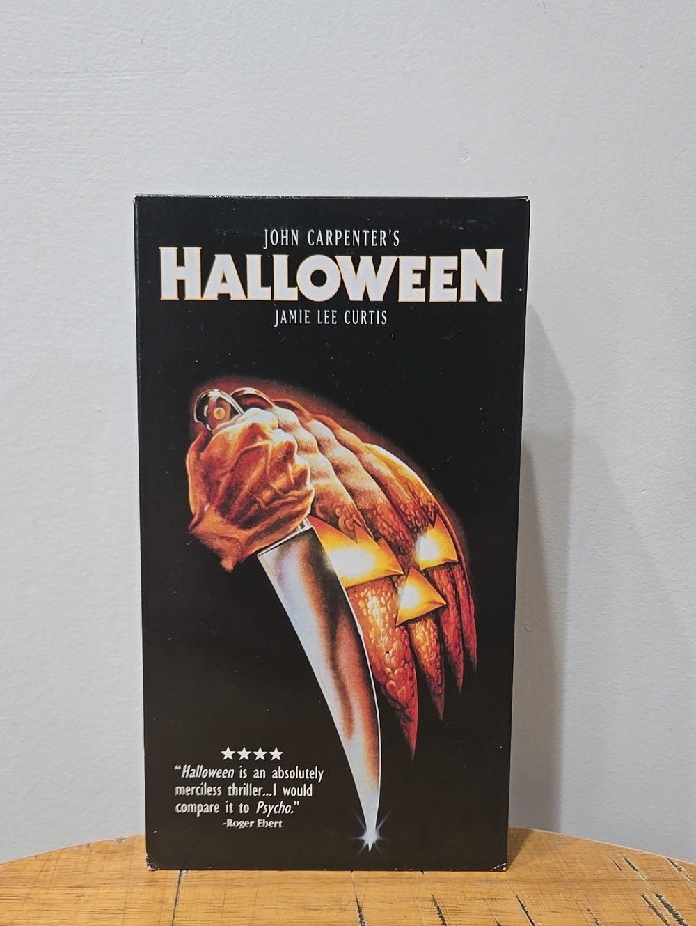Vintage 1997 John Carpenters Halloween VHS Tape